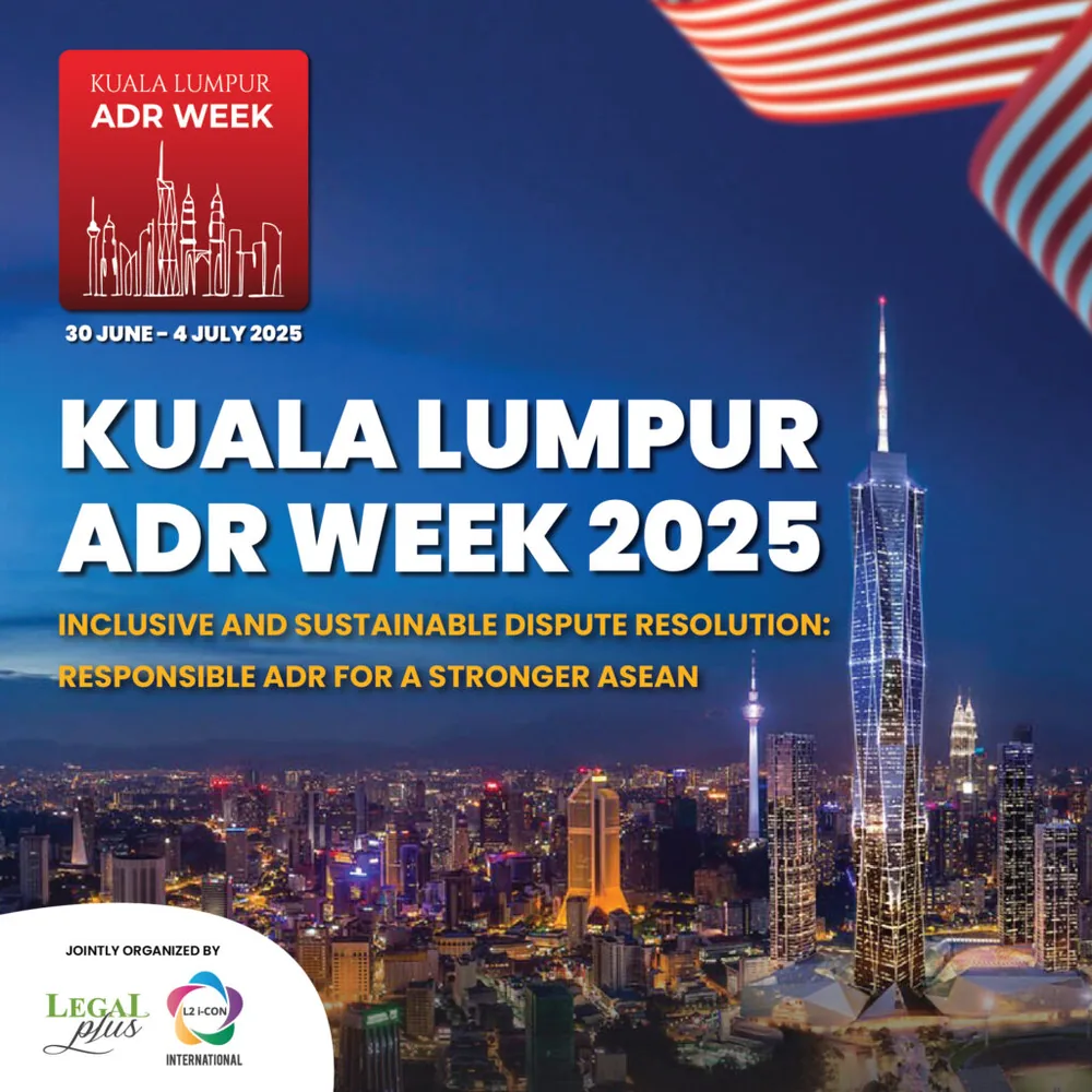 Event banner for KL ADR Week 2025.