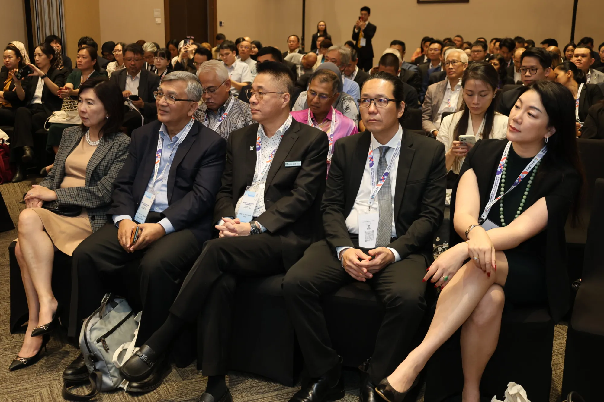 Photograph from BICAM's Launch and Conference, 21 of 107