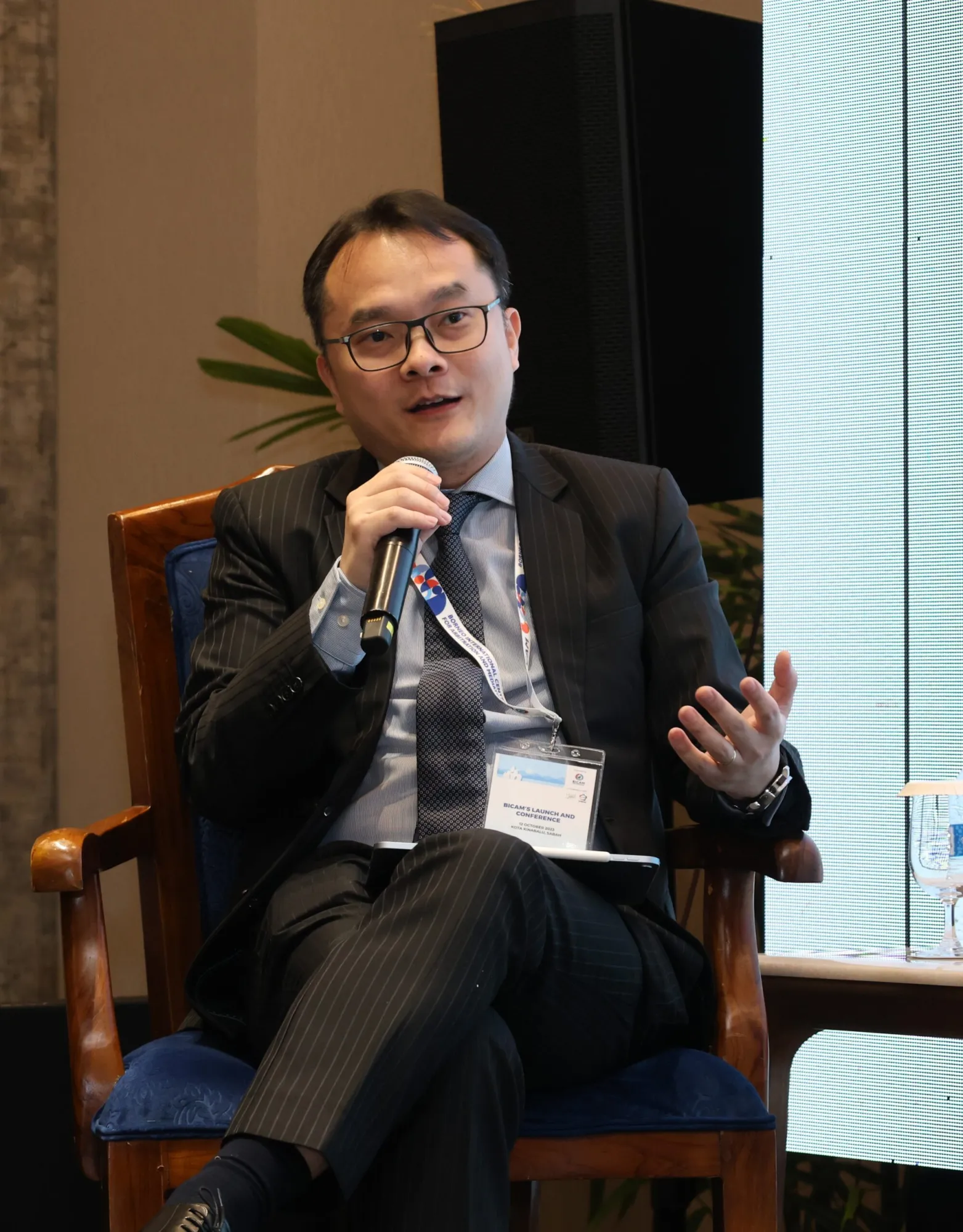 Photograph from BICAM's Launch and Conference, 41 of 107