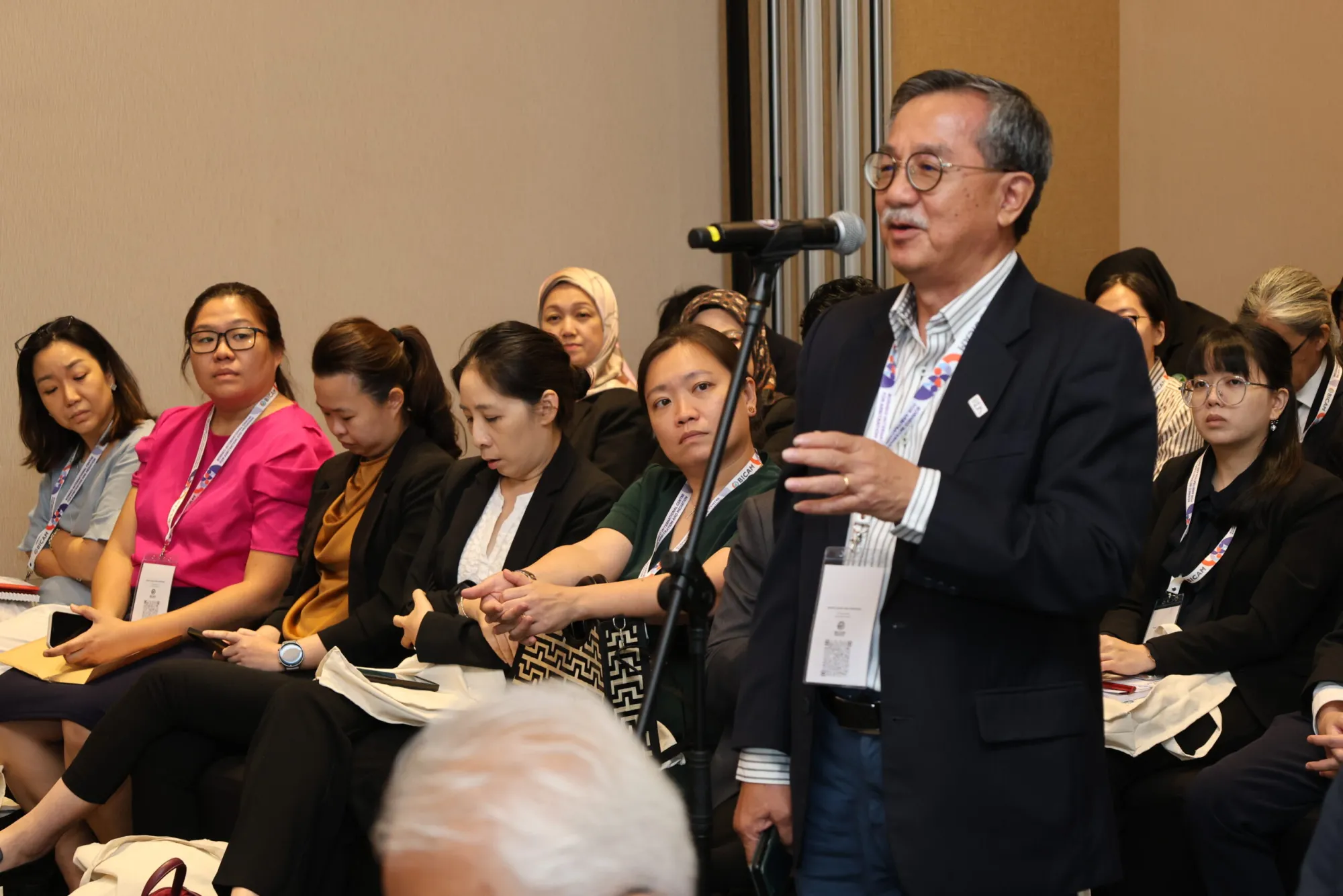 Photograph from BICAM's Launch and Conference, 49 of 107