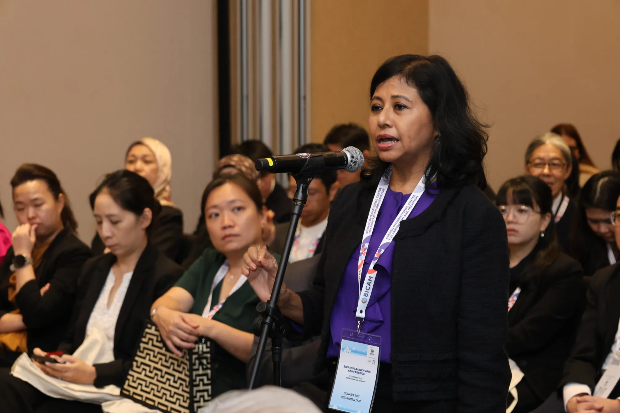 Photograph from BICAM's Launch and Conference, 50 of 107
