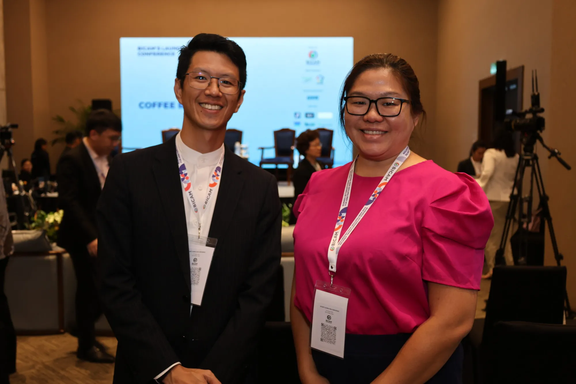 Photograph from BICAM's Launch and Conference, 70 of 107