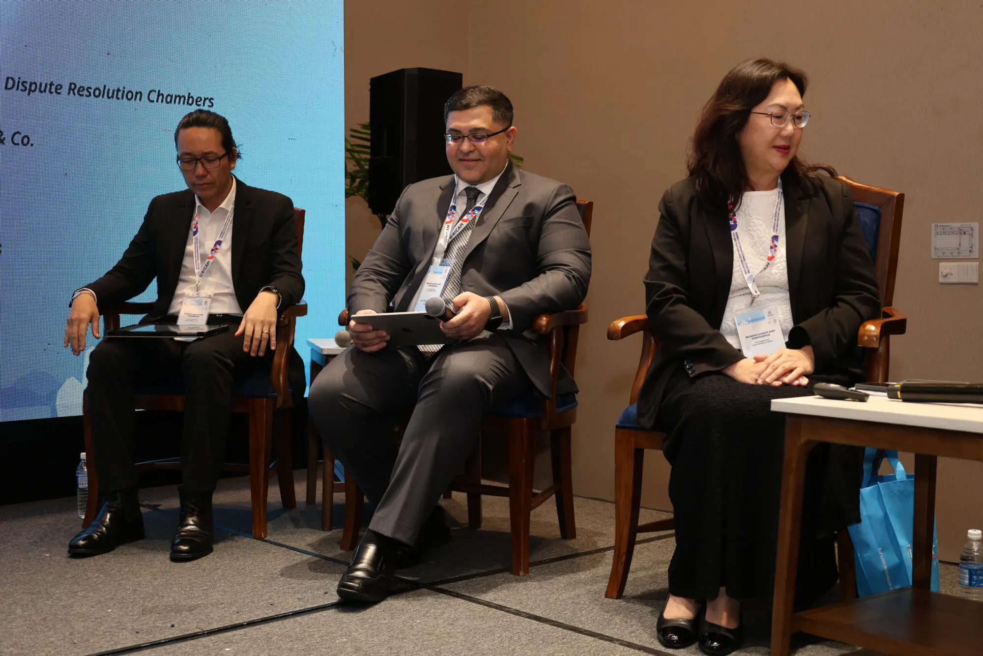 Photograph from BICAM's Launch and Conference, 75 of 107