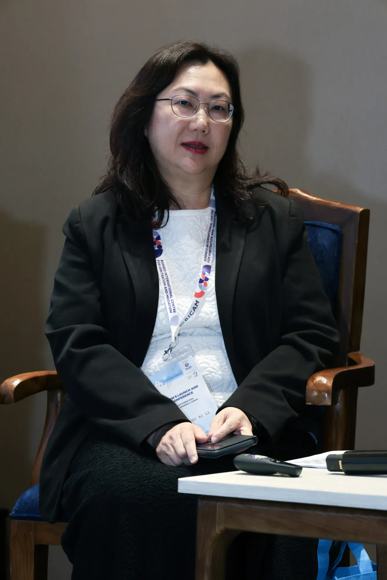Photograph from BICAM's Launch and Conference, 77 of 107