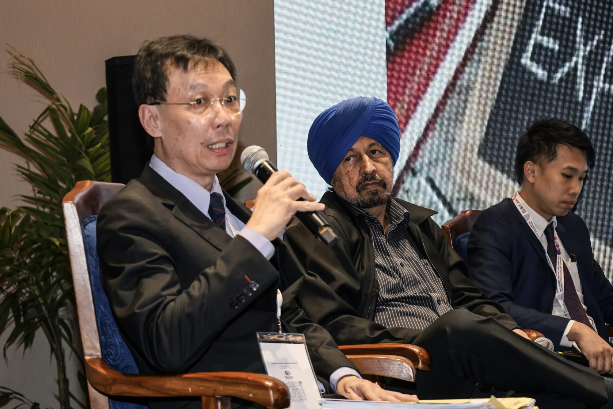 Photograph from BICAM's Launch and Conference, 78 of 107