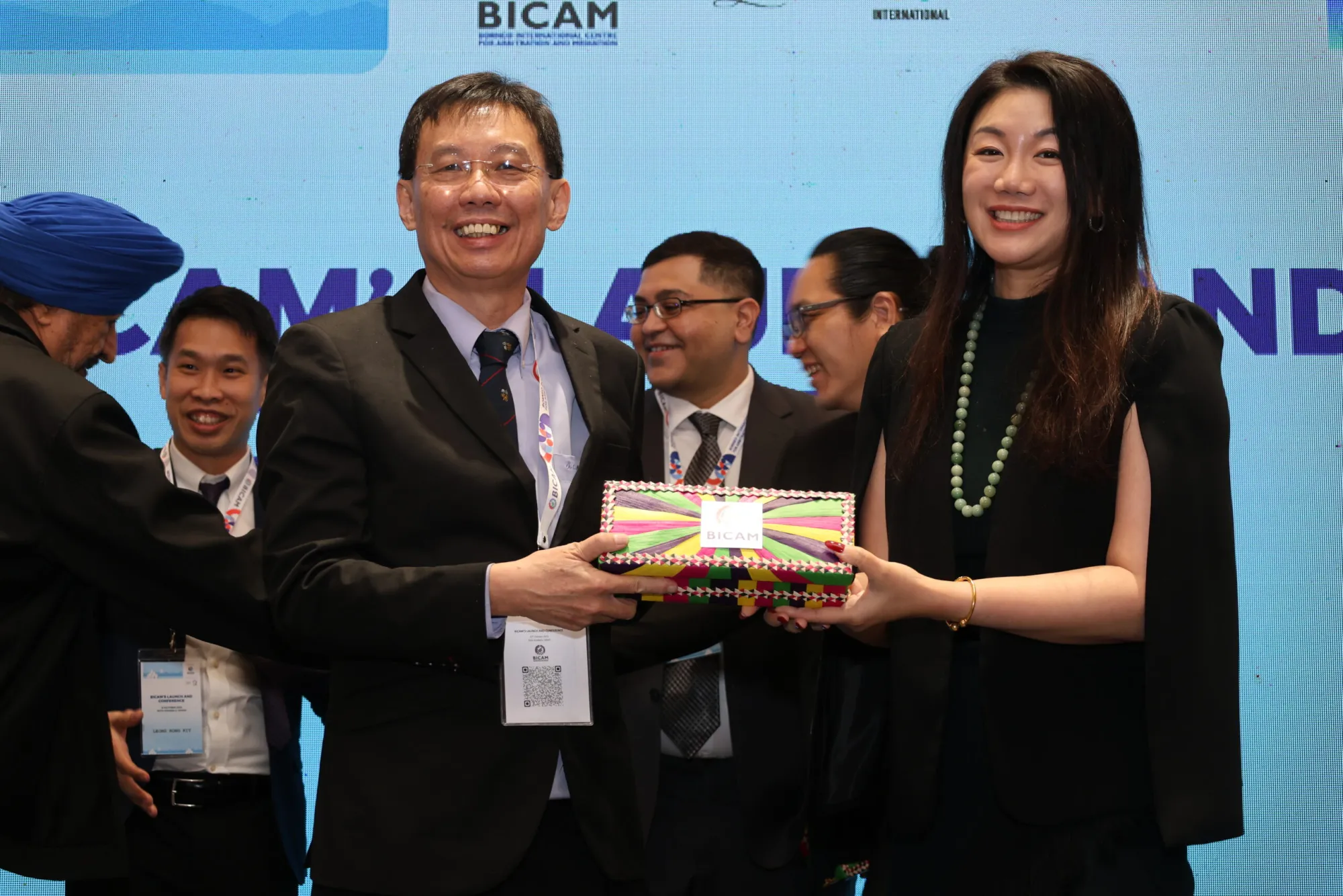 Photograph from BICAM's Launch and Conference, 84 of 107