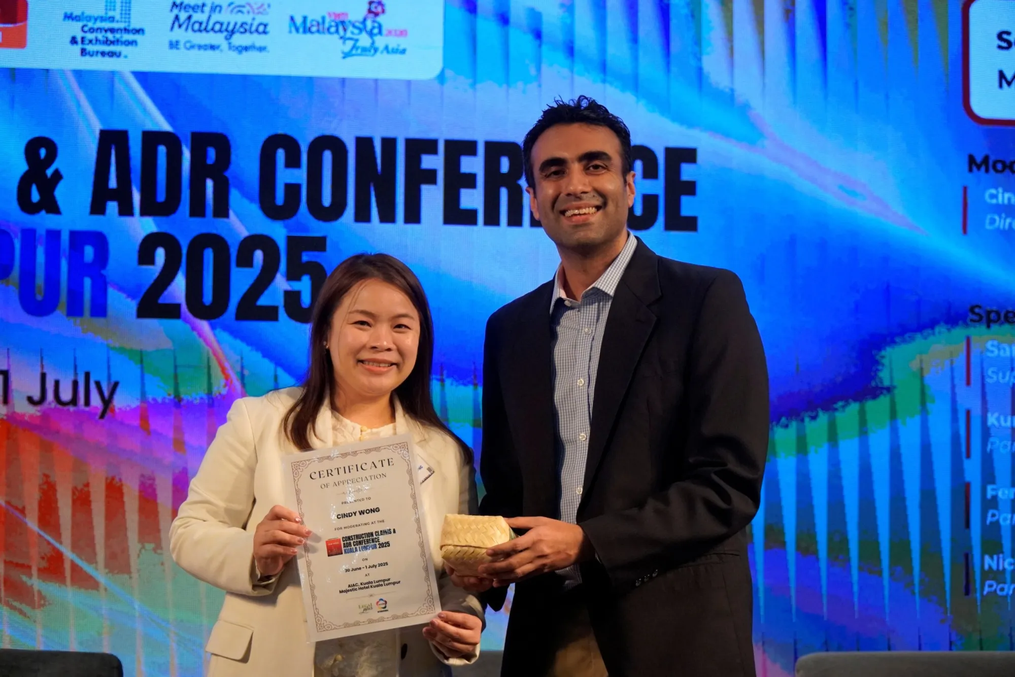 Photograph from Construction Claims and ADR Conference Kuala Lumpur 2025, 121 of 197