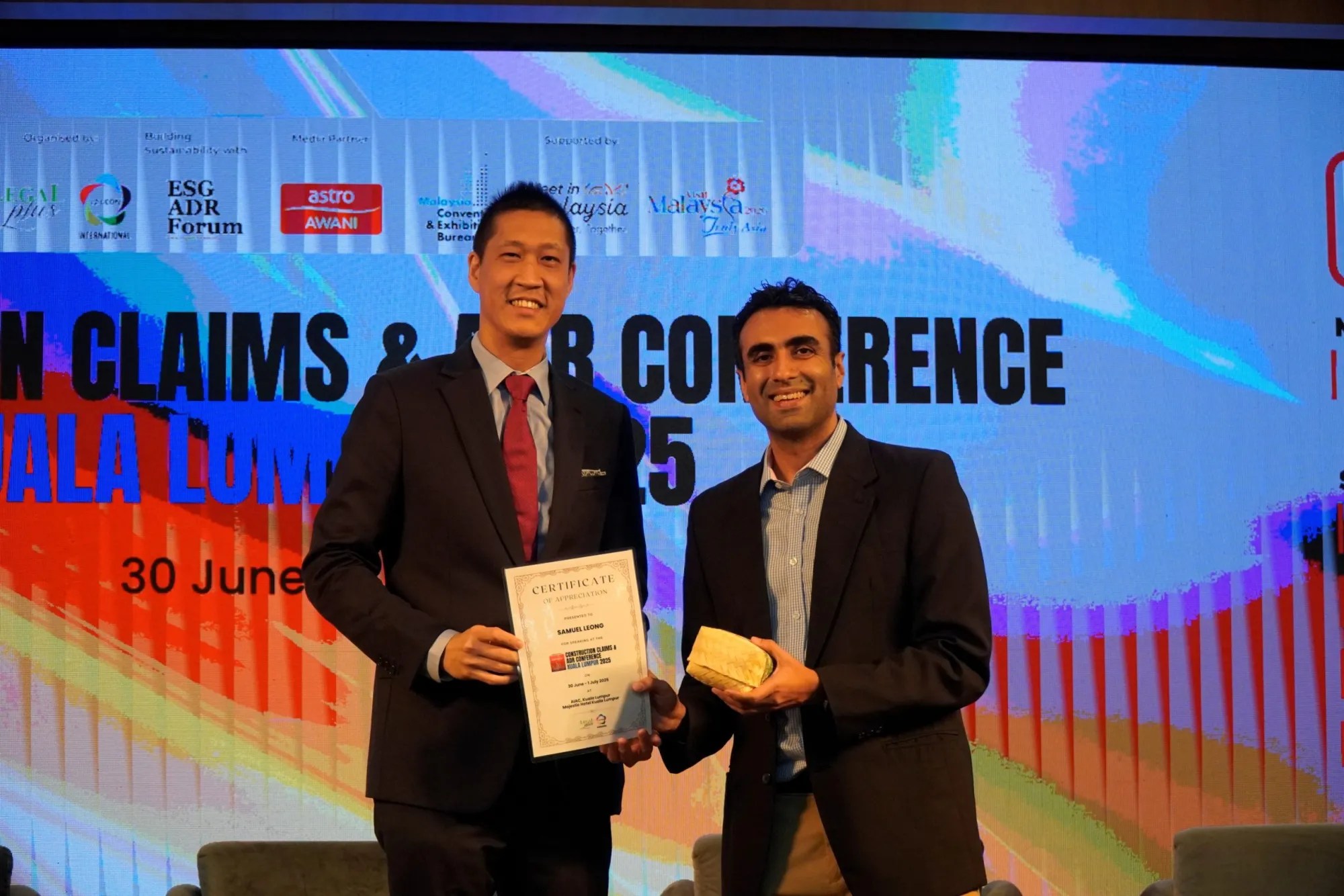 Photograph from Construction Claims and ADR Conference Kuala Lumpur 2025, 122 of 197