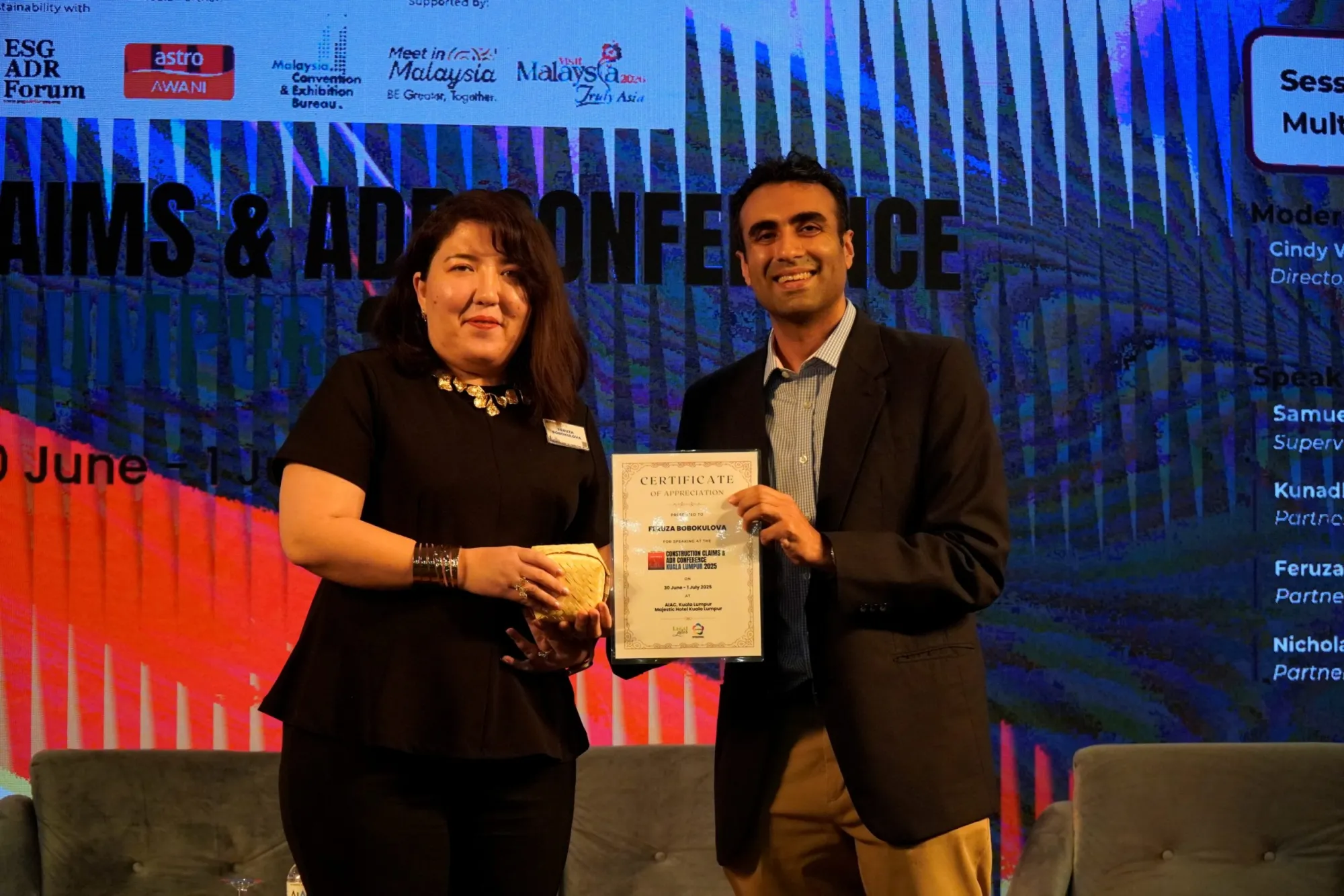 Photograph from Construction Claims and ADR Conference Kuala Lumpur 2025, 124 of 197