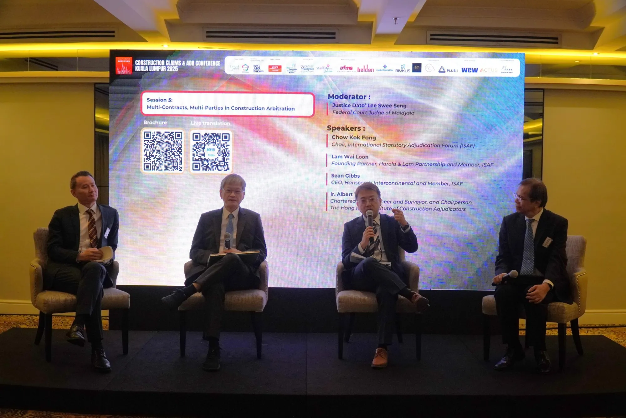 Photograph from Construction Claims and ADR Conference Kuala Lumpur 2025, 151 of 197