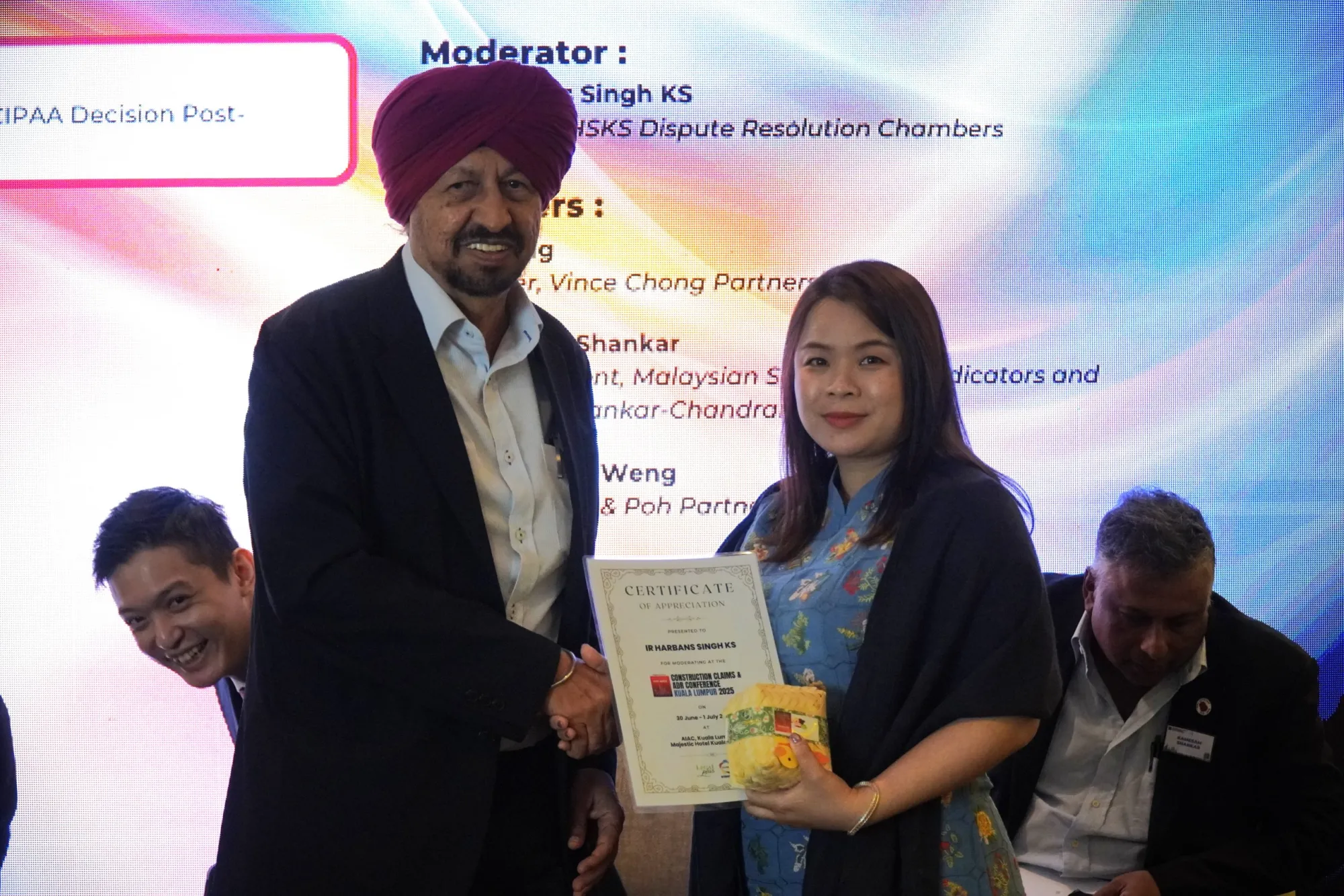 Photograph from Construction Claims and ADR Conference Kuala Lumpur 2025, 182 of 197