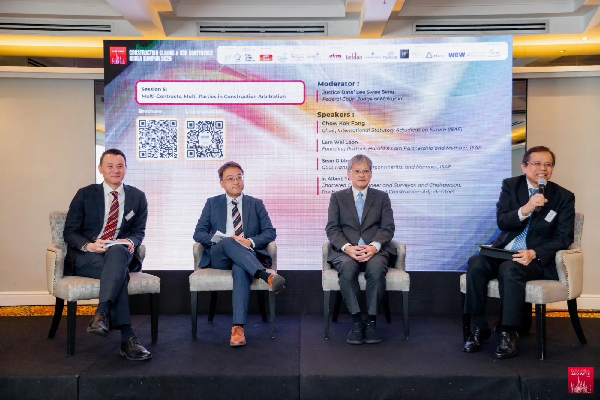 Photograph from Construction Claims and ADR Conference Kuala Lumpur 2025, 159 of 197
