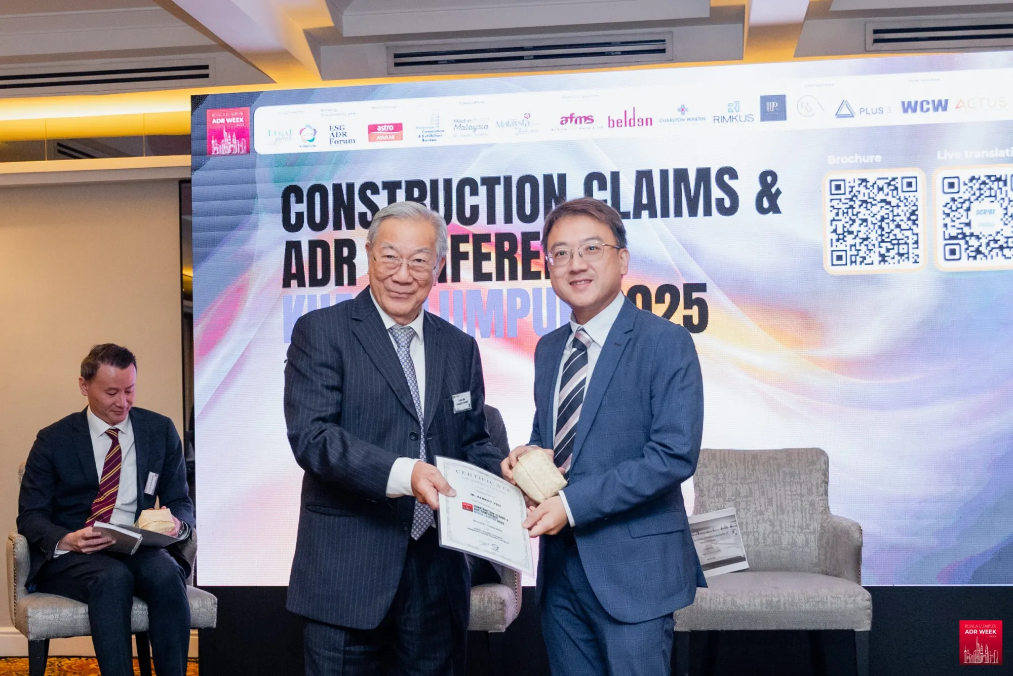 Photograph from Construction Claims and ADR Conference Kuala Lumpur 2025, 166 of 197