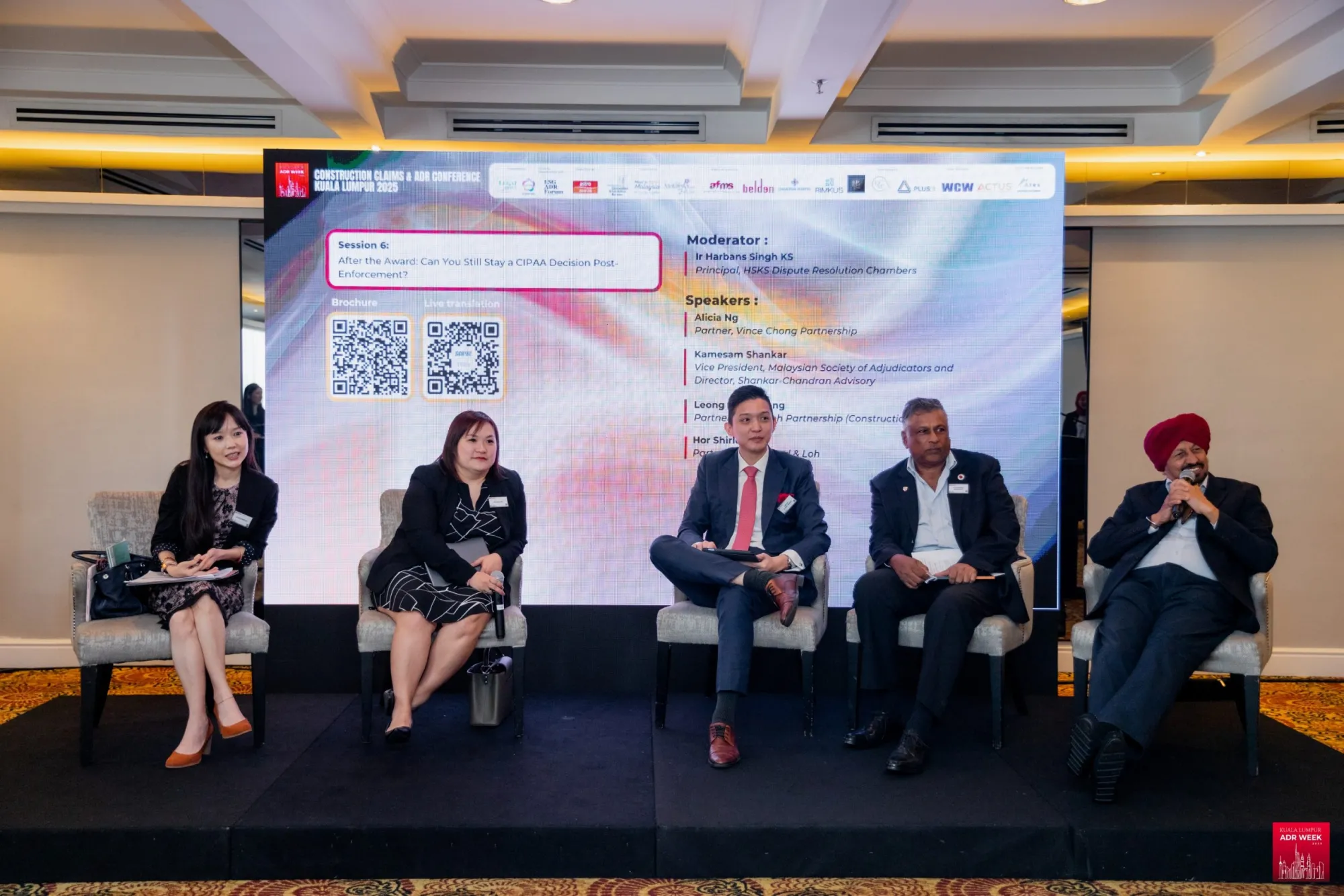 Photograph from Construction Claims and ADR Conference Kuala Lumpur 2025, 179 of 197