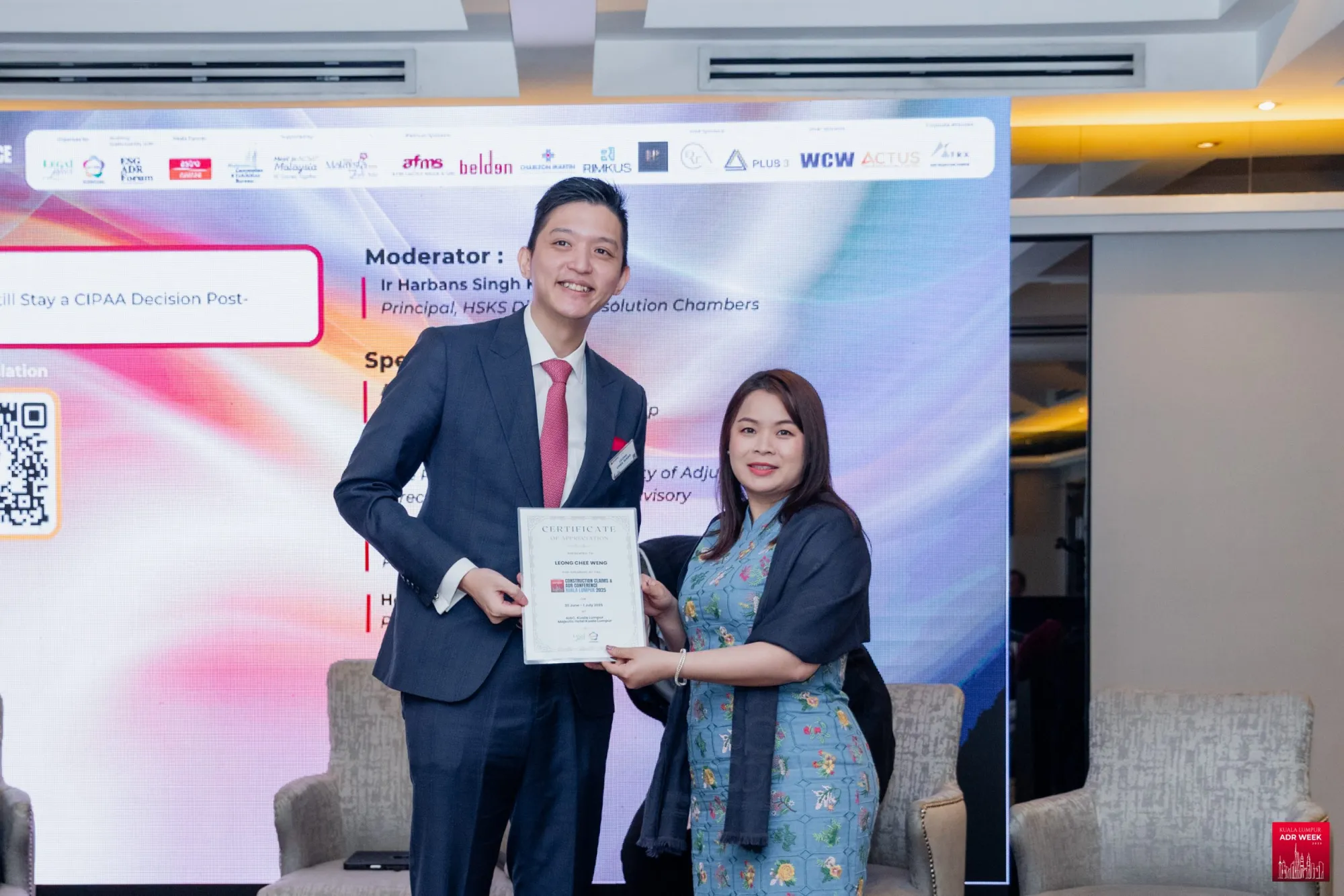 Photograph from Construction Claims and ADR Conference Kuala Lumpur 2025, 184 of 197