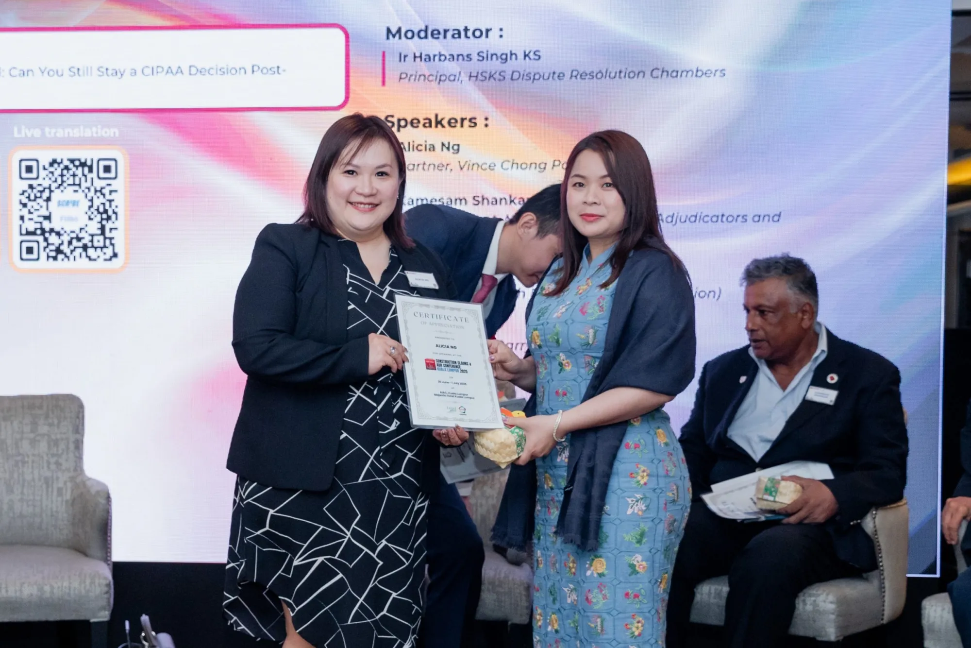 Photograph from Construction Claims and ADR Conference Kuala Lumpur 2025, 185 of 197