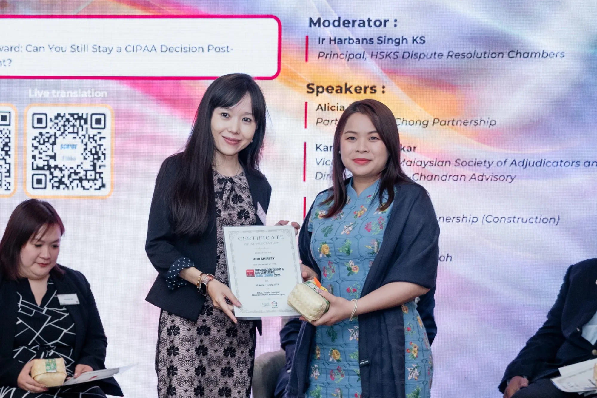 Photograph from Construction Claims and ADR Conference Kuala Lumpur 2025, 186 of 197