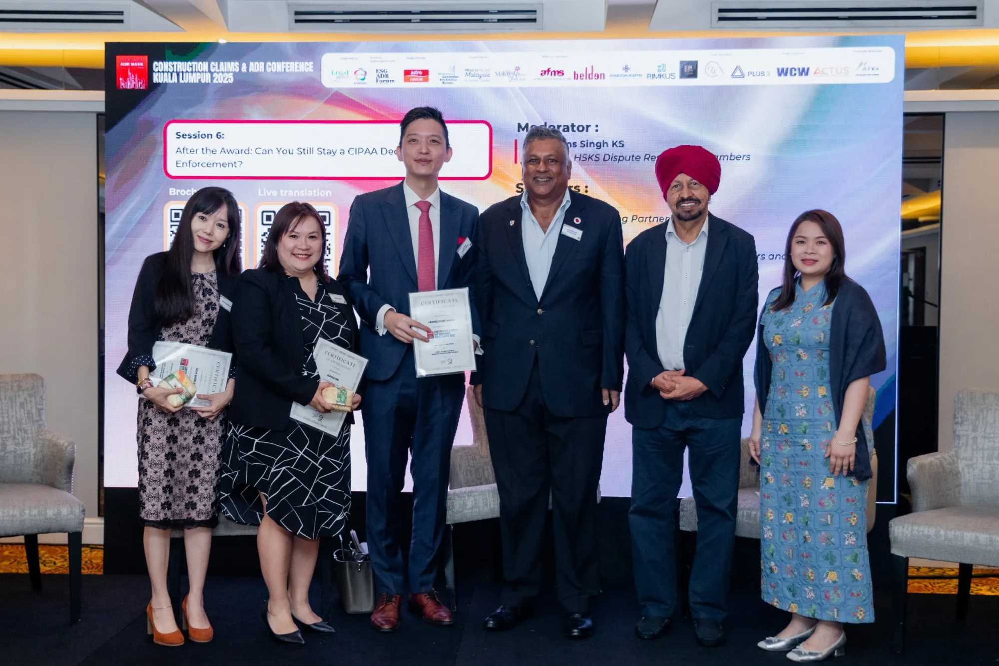 Photograph from Construction Claims and ADR Conference Kuala Lumpur 2025, 187 of 197