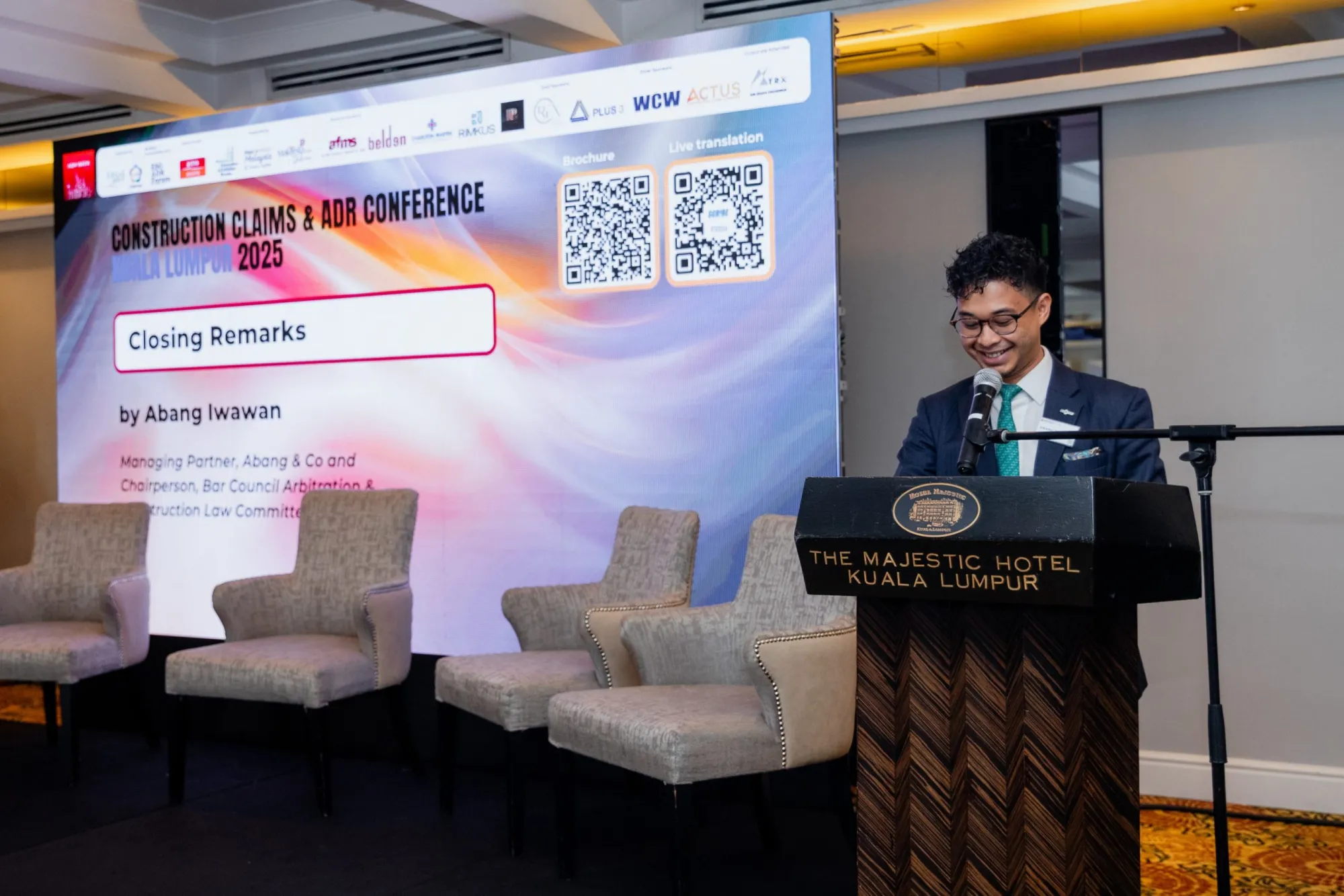 Photograph from Construction Claims and ADR Conference Kuala Lumpur 2025, 188 of 197