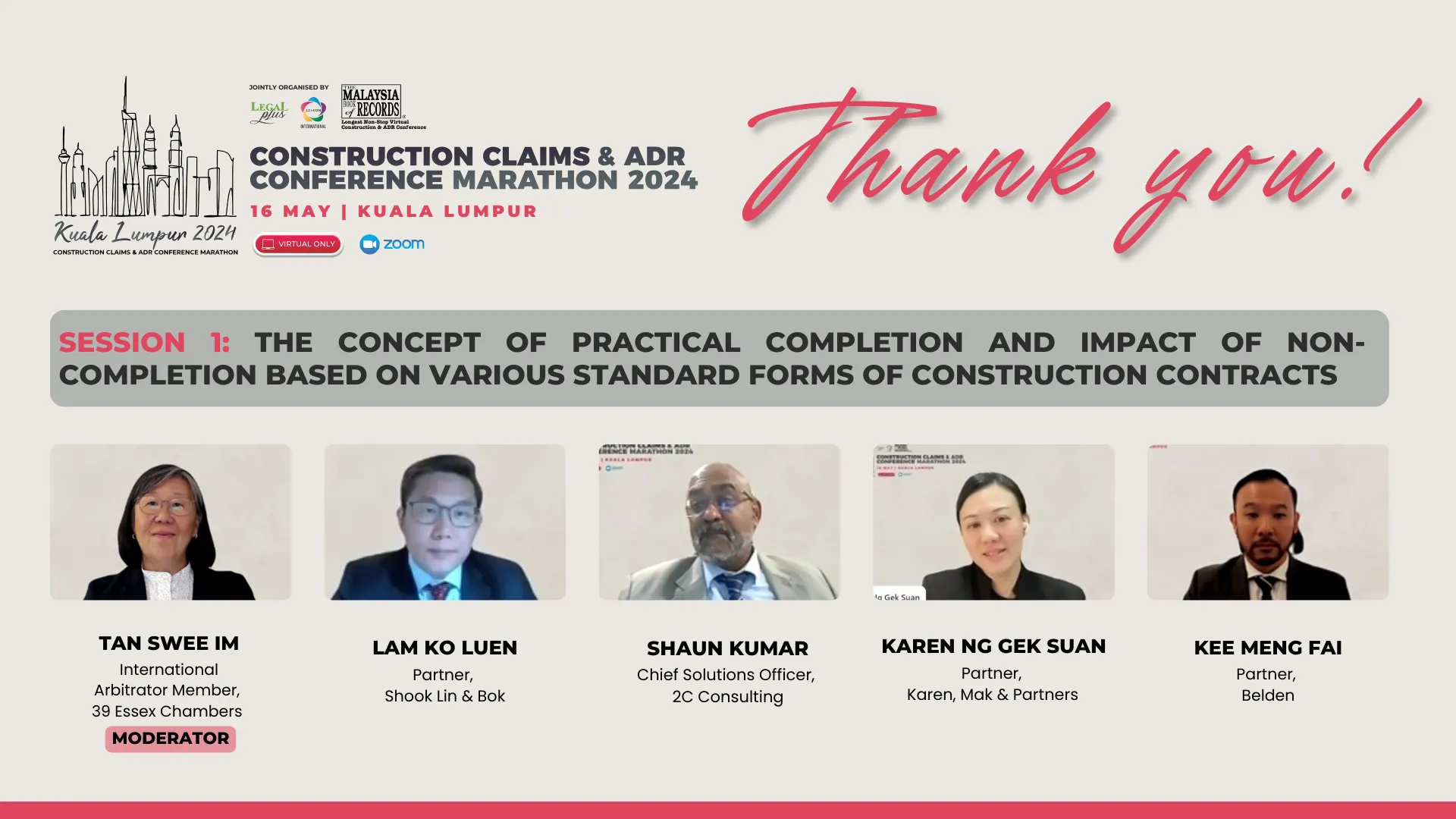 Photograph from Construction Claims and ADR Conference Marathon 2024, 3 of 11