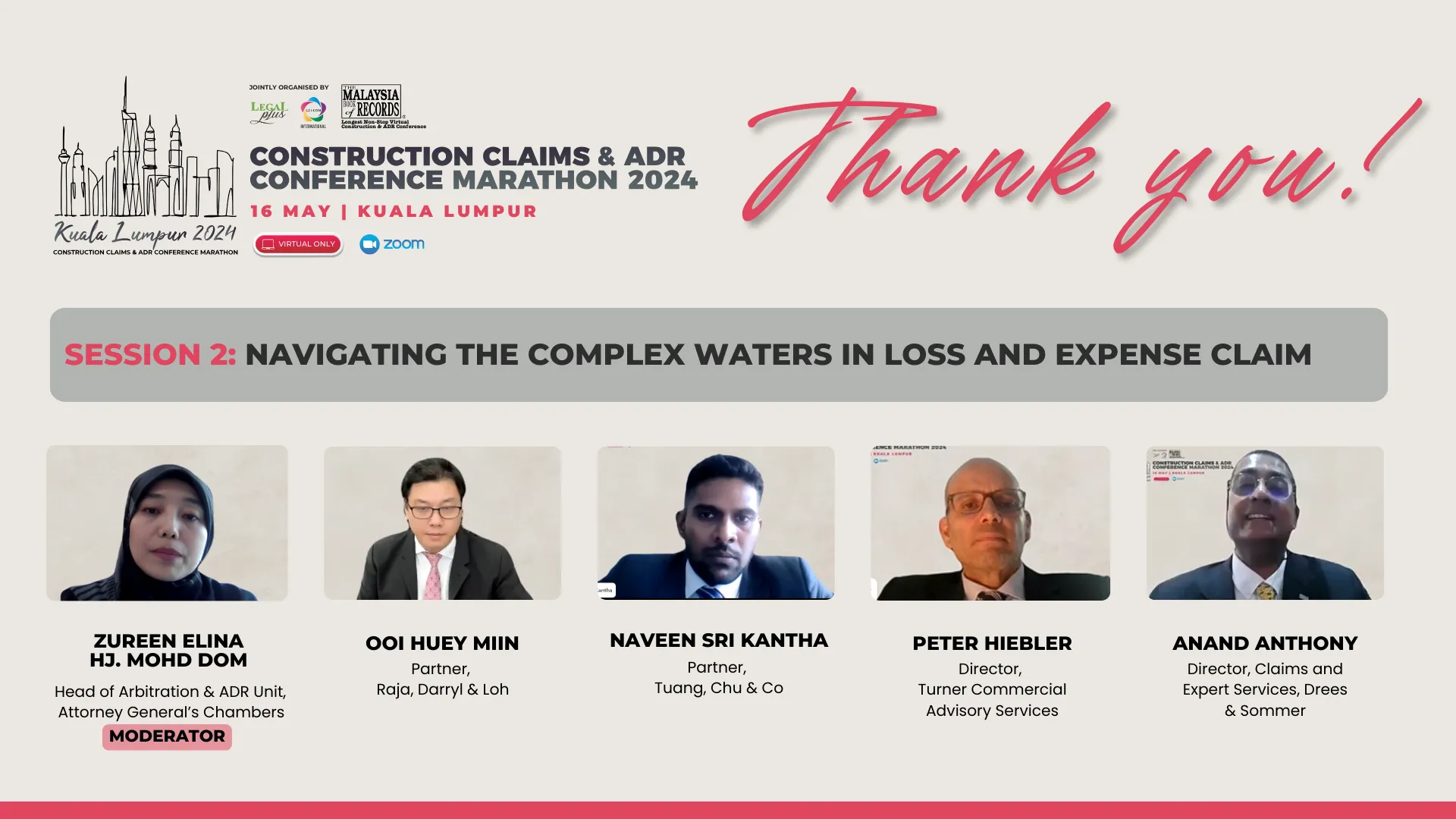 Photograph from Construction Claims and ADR Conference Marathon 2024, 4 of 11