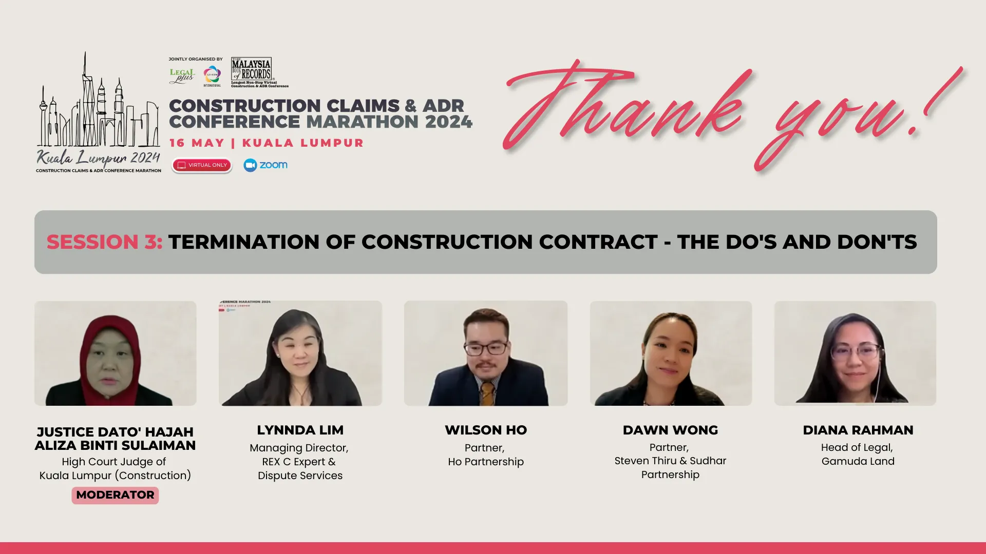 Photograph from Construction Claims and ADR Conference Marathon 2024, 5 of 11