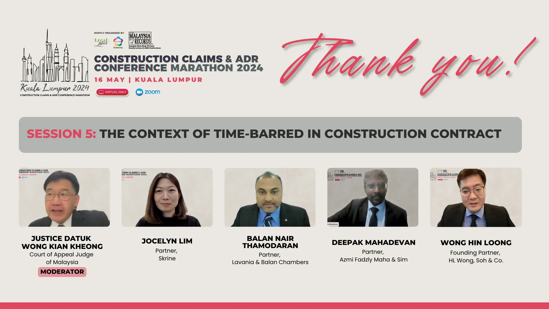 Photograph from Construction Claims and ADR Conference Marathon 2024, 7 of 11