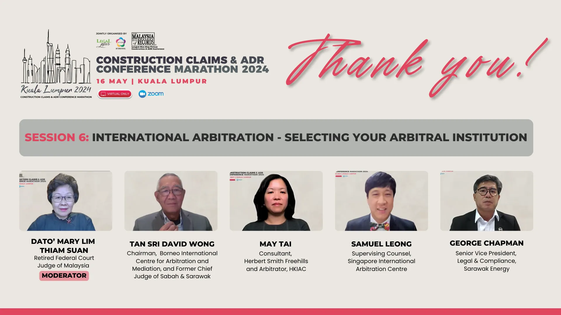 Photograph from Construction Claims and ADR Conference Marathon 2024, 8 of 11