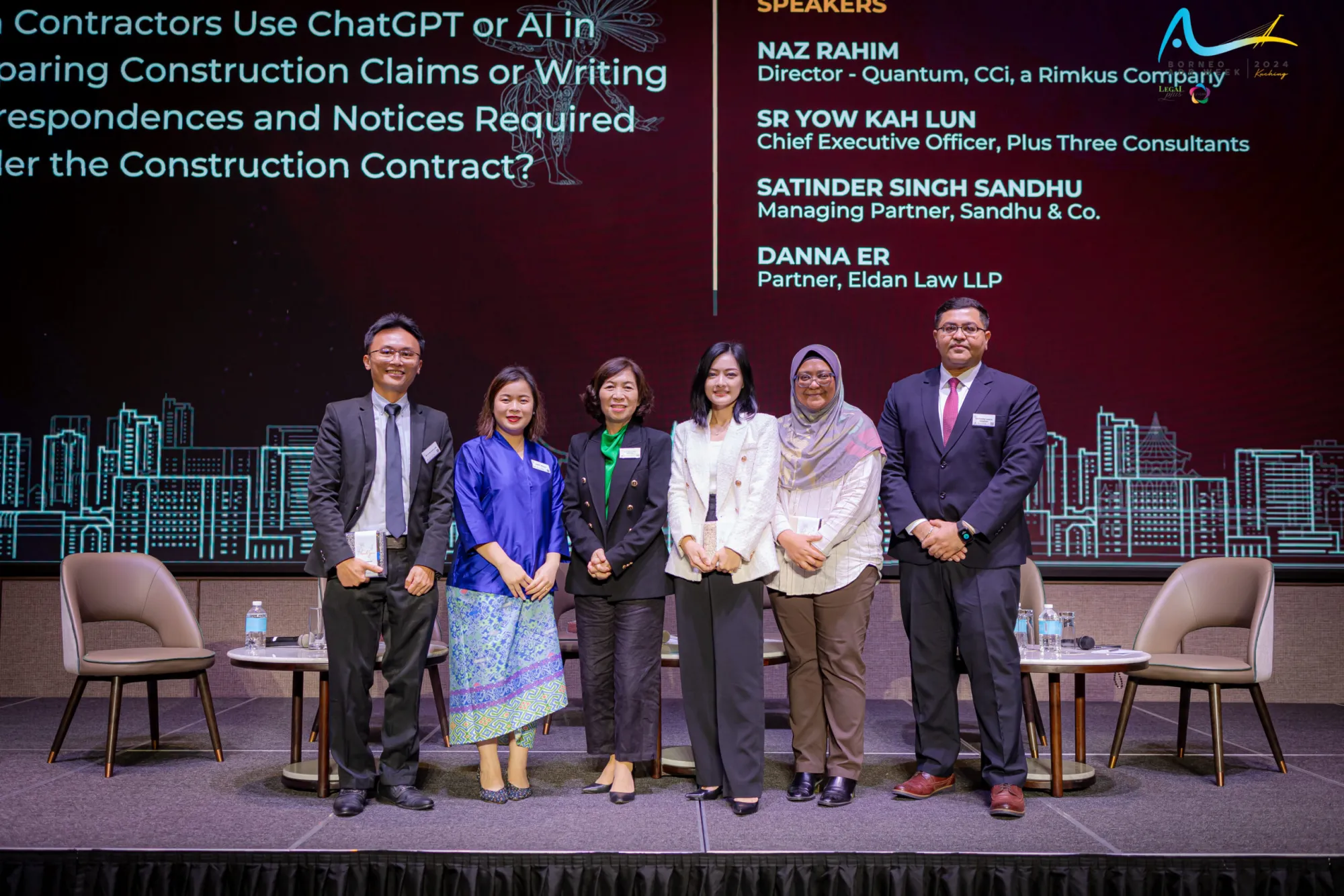 Photograph from Construction Claims and ADR Conference Sabah and Sarawak 2024, 80 of 186