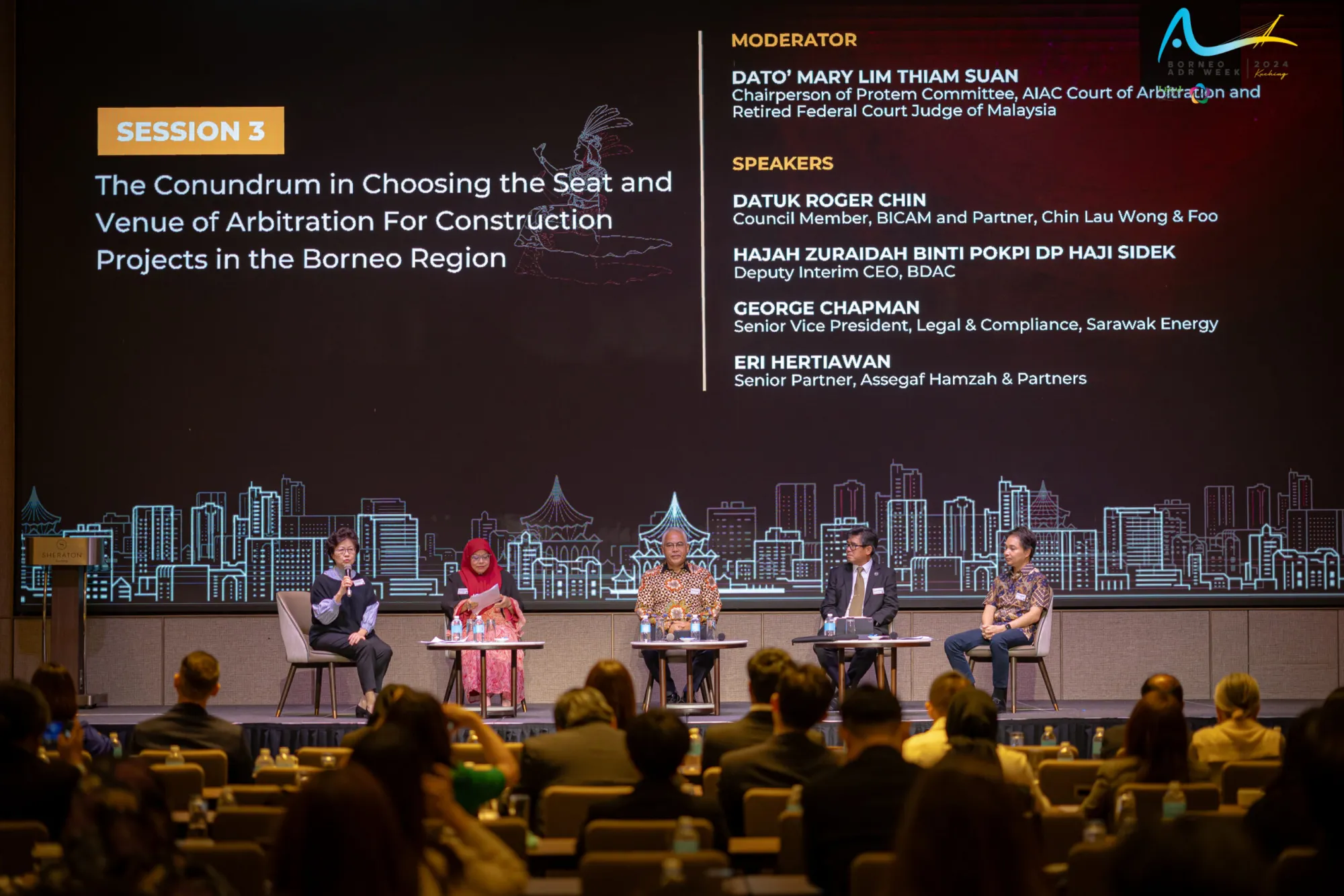 Photograph from Construction Claims and ADR Conference Sabah and Sarawak 2024, 86 of 186