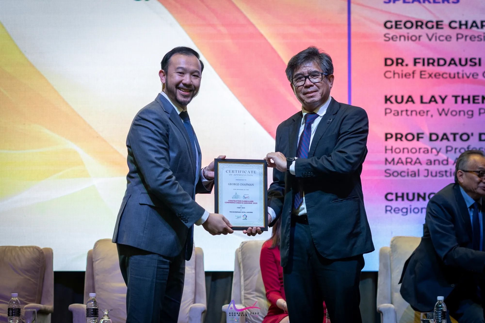 Photograph from Construction Claims and ADR Conference Sabah and Sarawak 2025, 108 of 124