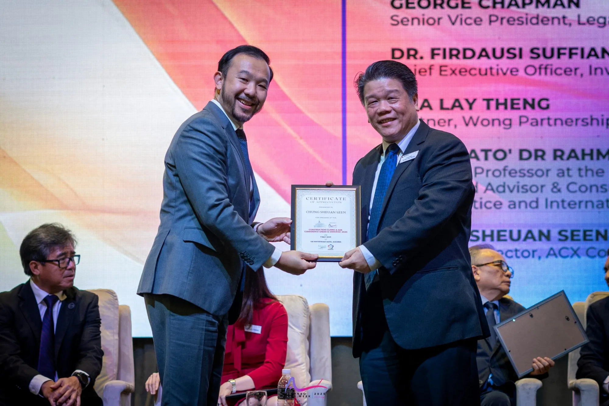 Photograph from Construction Claims and ADR Conference Sabah and Sarawak 2025, 112 of 124