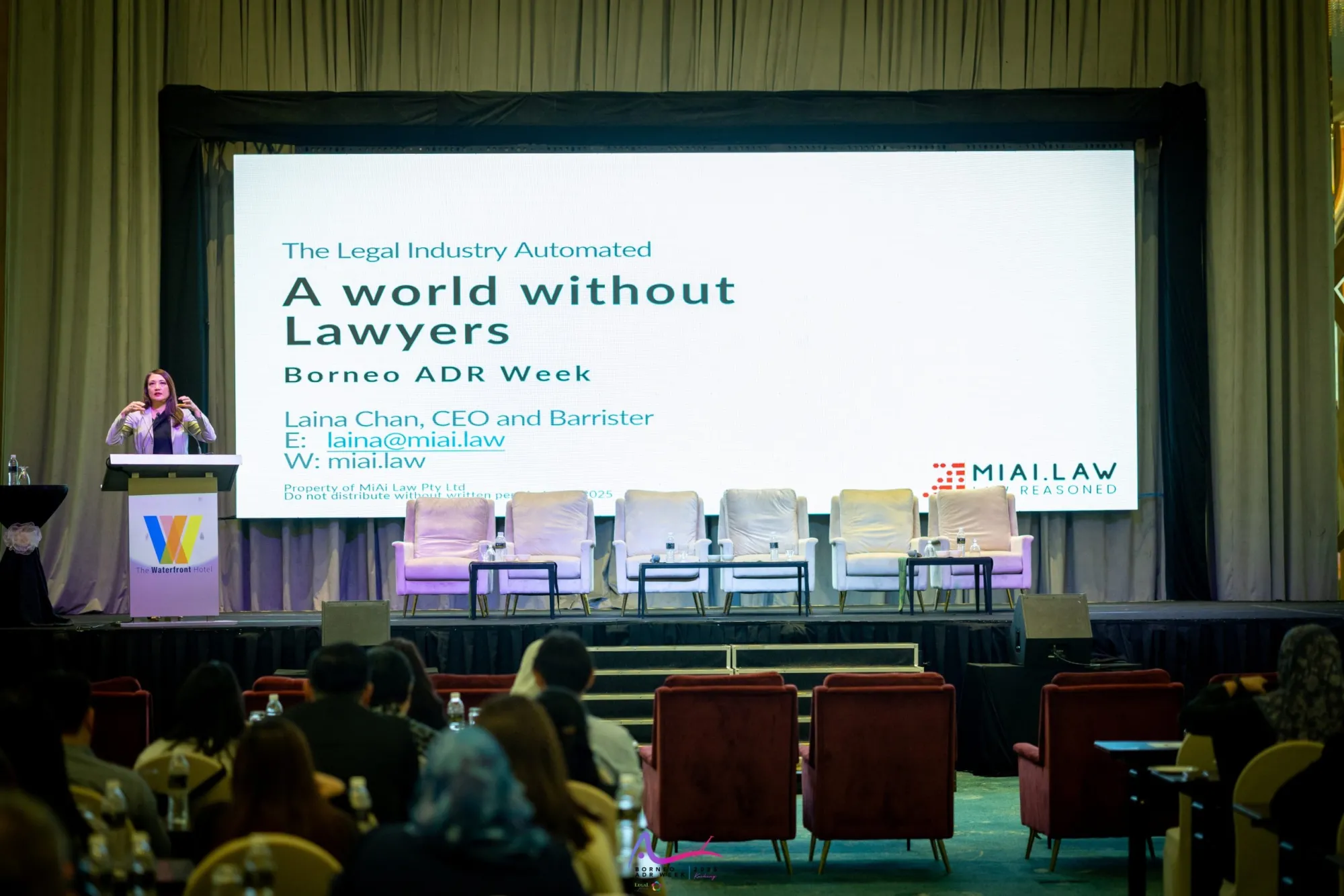 Photograph from Construction Claims and ADR Conference Sabah and Sarawak 2025, 70 of 124