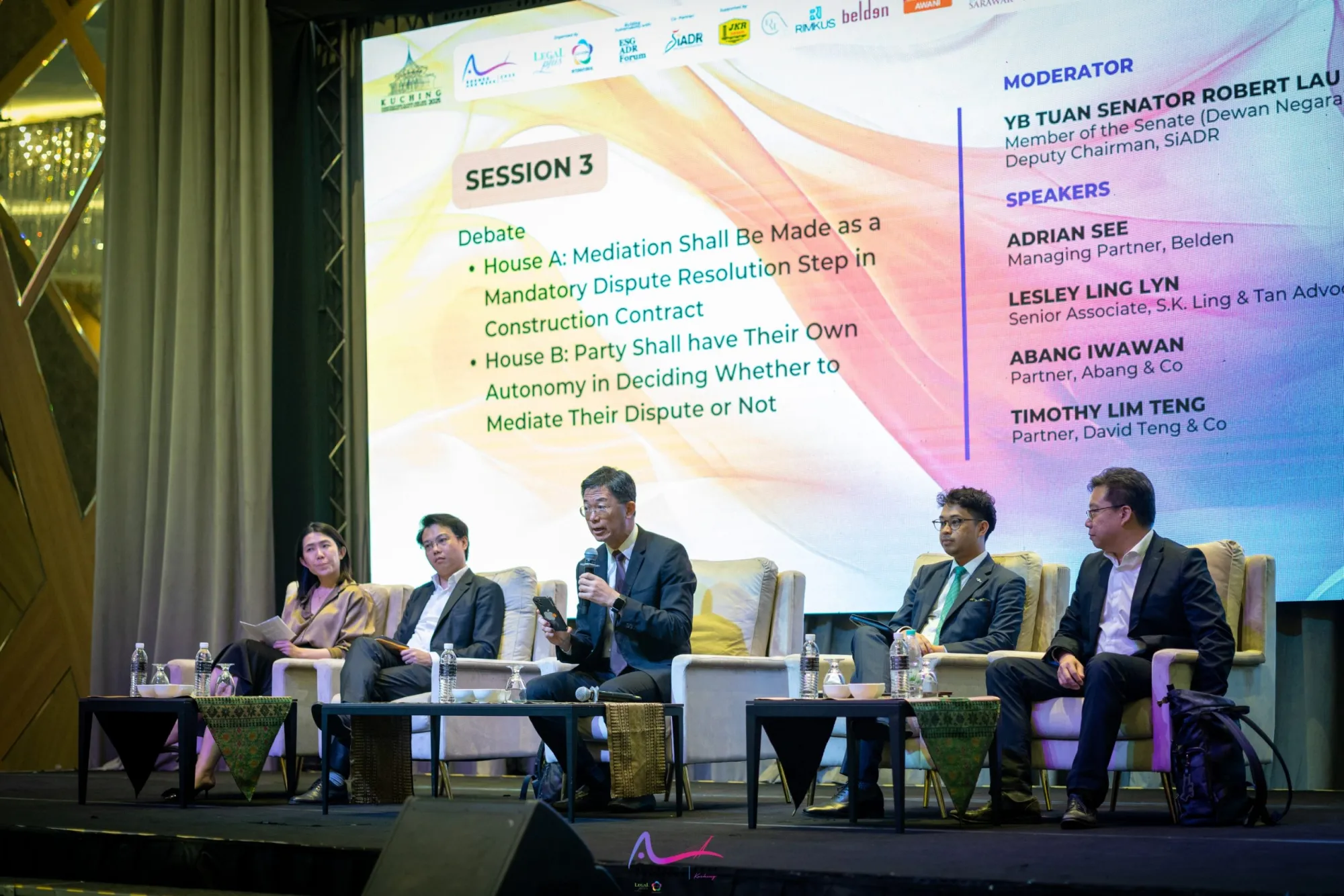 Photograph from Construction Claims and ADR Conference Sabah and Sarawak 2025, 74 of 124