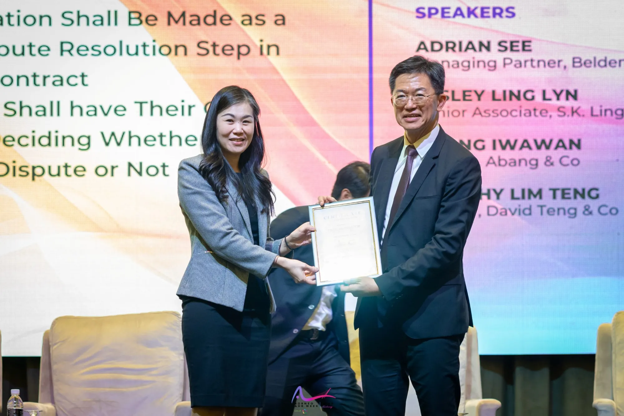 Photograph from Construction Claims and ADR Conference Sabah and Sarawak 2025, 86 of 124