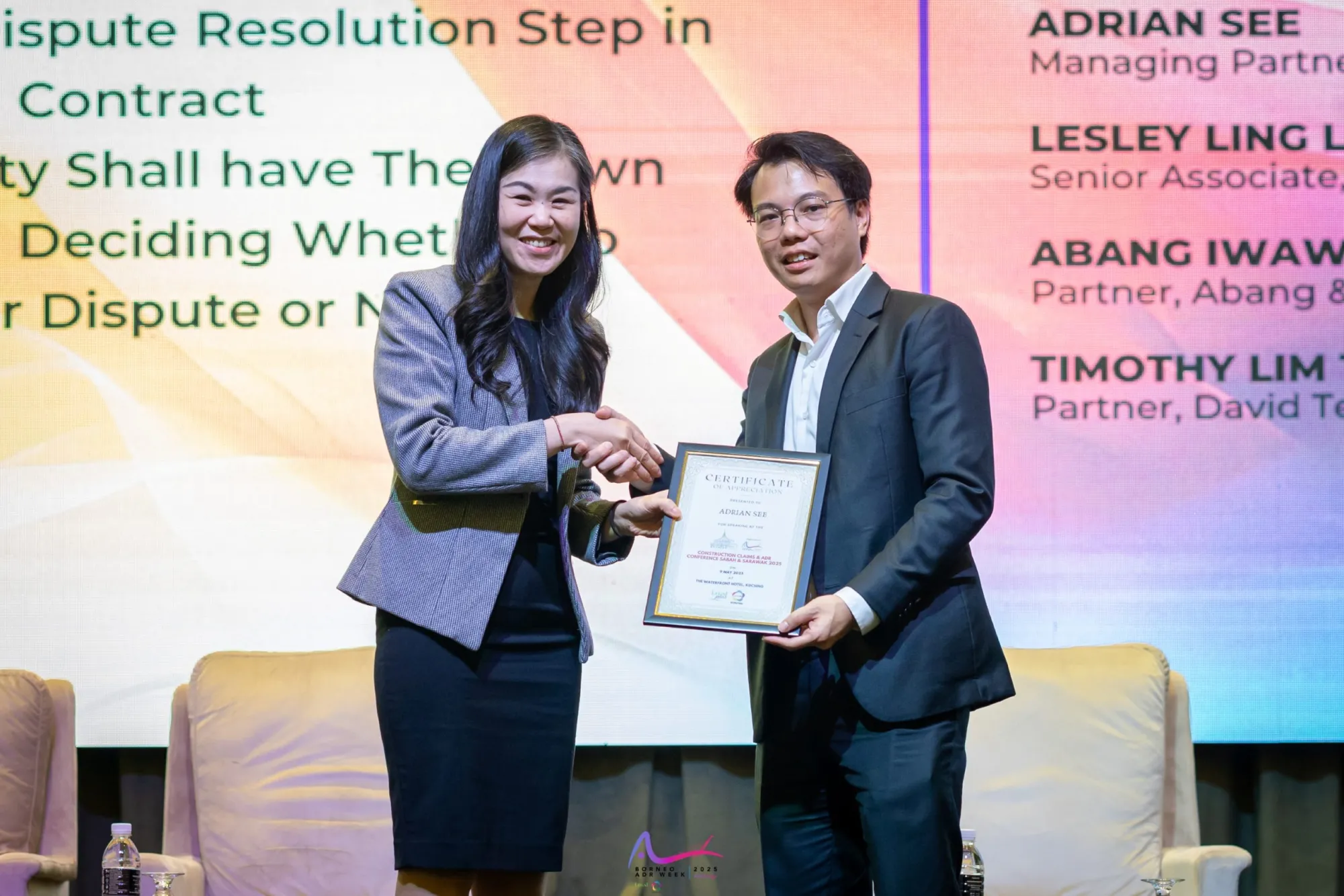 Photograph from Construction Claims and ADR Conference Sabah and Sarawak 2025, 87 of 124