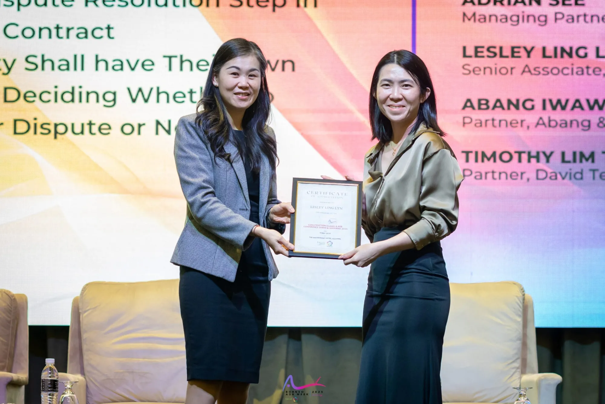 Photograph from Construction Claims and ADR Conference Sabah and Sarawak 2025, 88 of 124