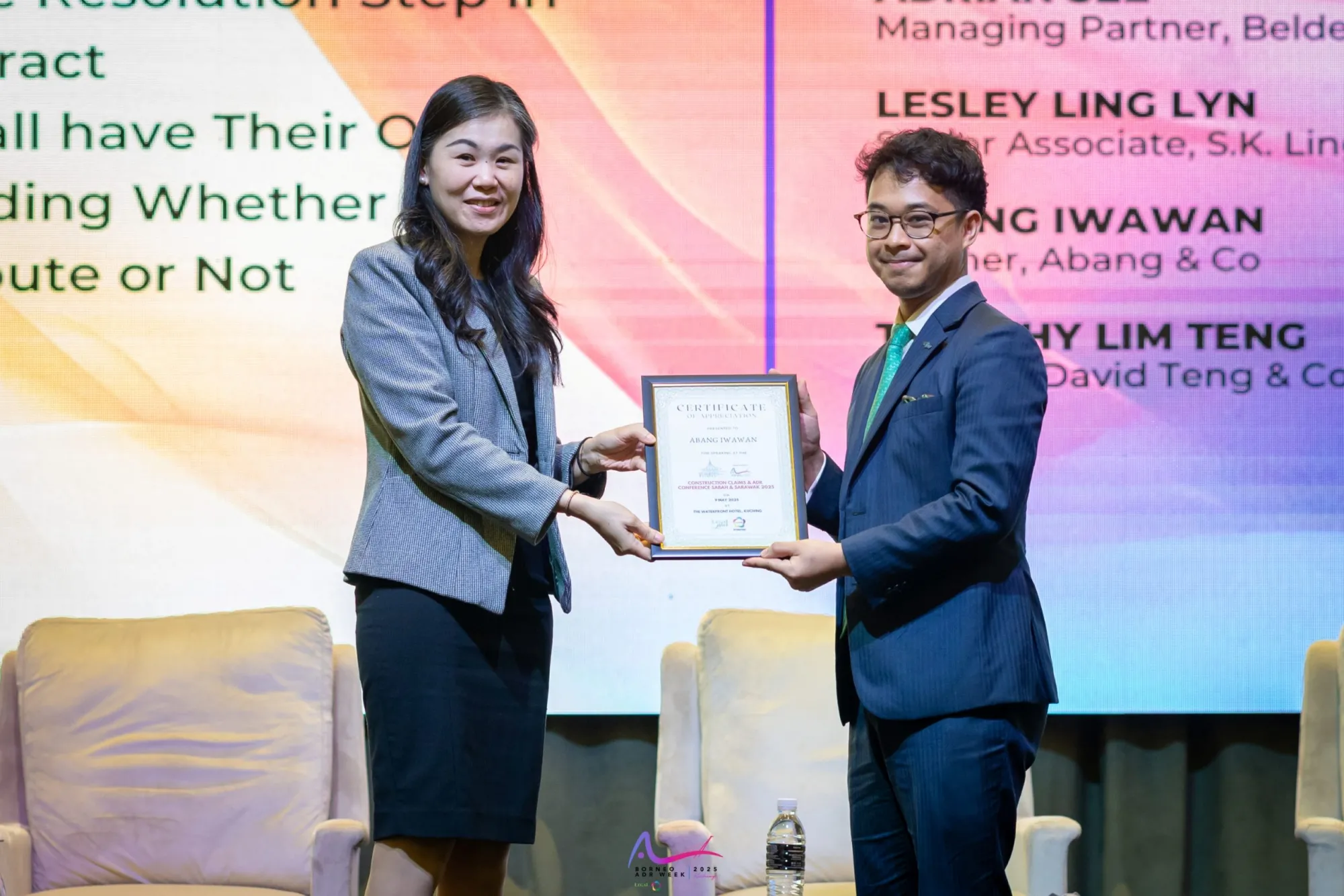 Photograph from Construction Claims and ADR Conference Sabah and Sarawak 2025, 89 of 124