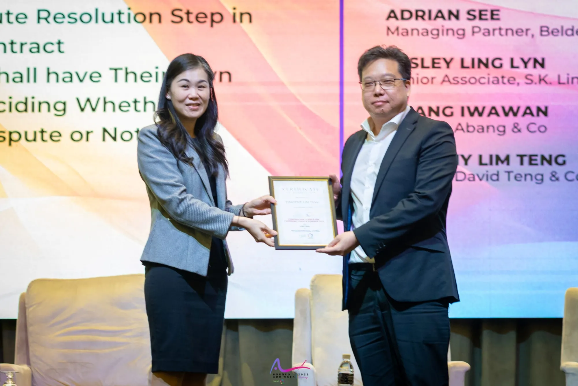 Photograph from Construction Claims and ADR Conference Sabah and Sarawak 2025, 90 of 124