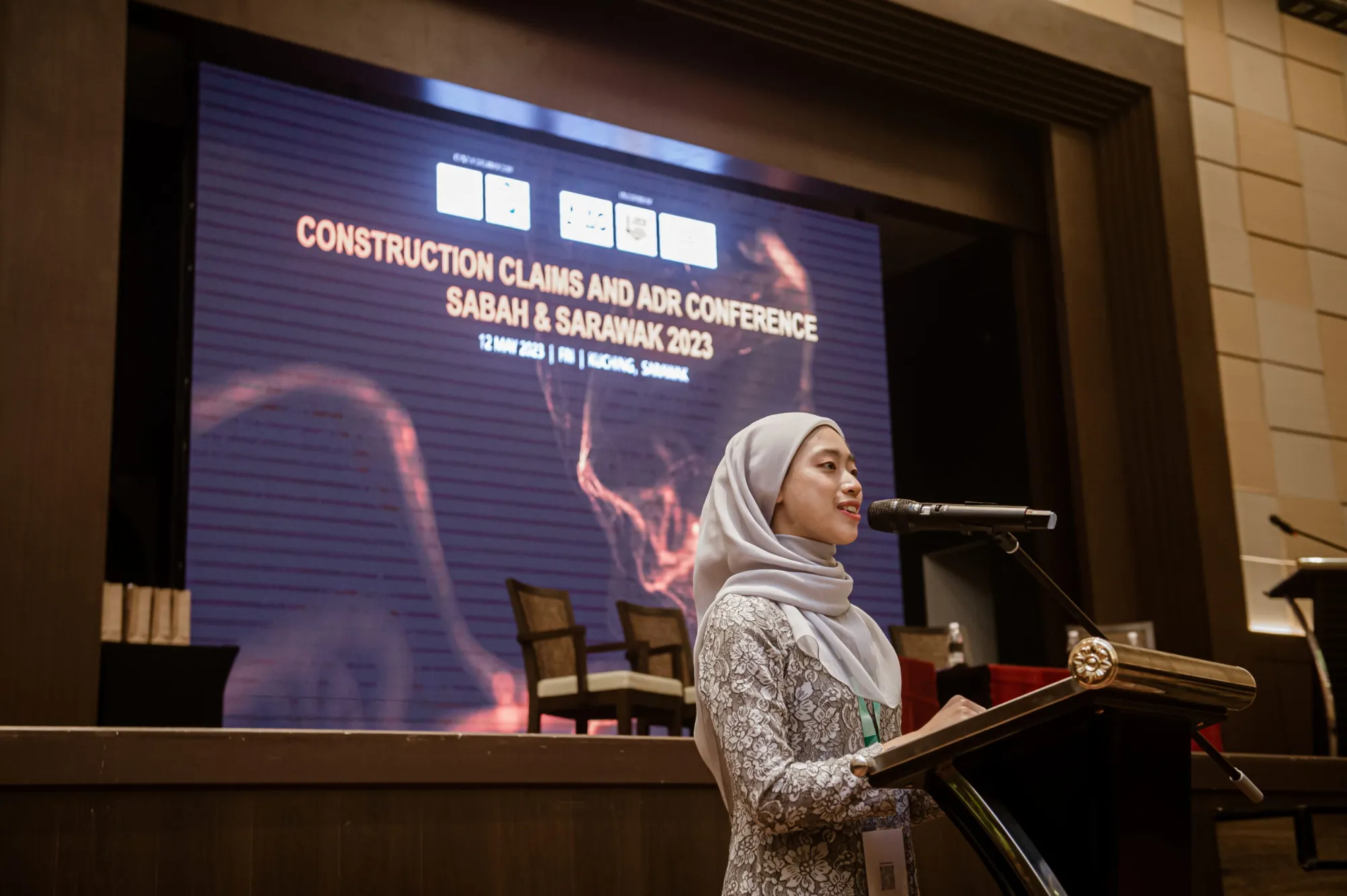 Photograph from Construction Claims and ADR Conference Sabah & Sarawak 2023, 37 of 169