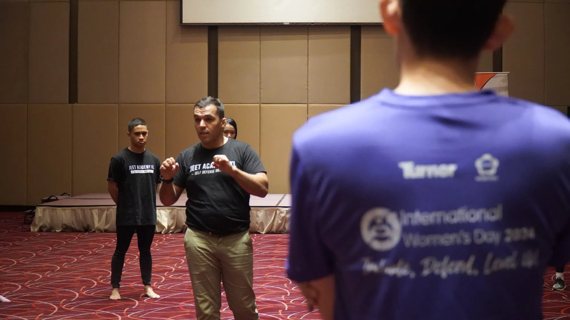 Photograph from IWD2024 Self-Defense Workshop: Include, Defend and Level-Up!, 5 of 23