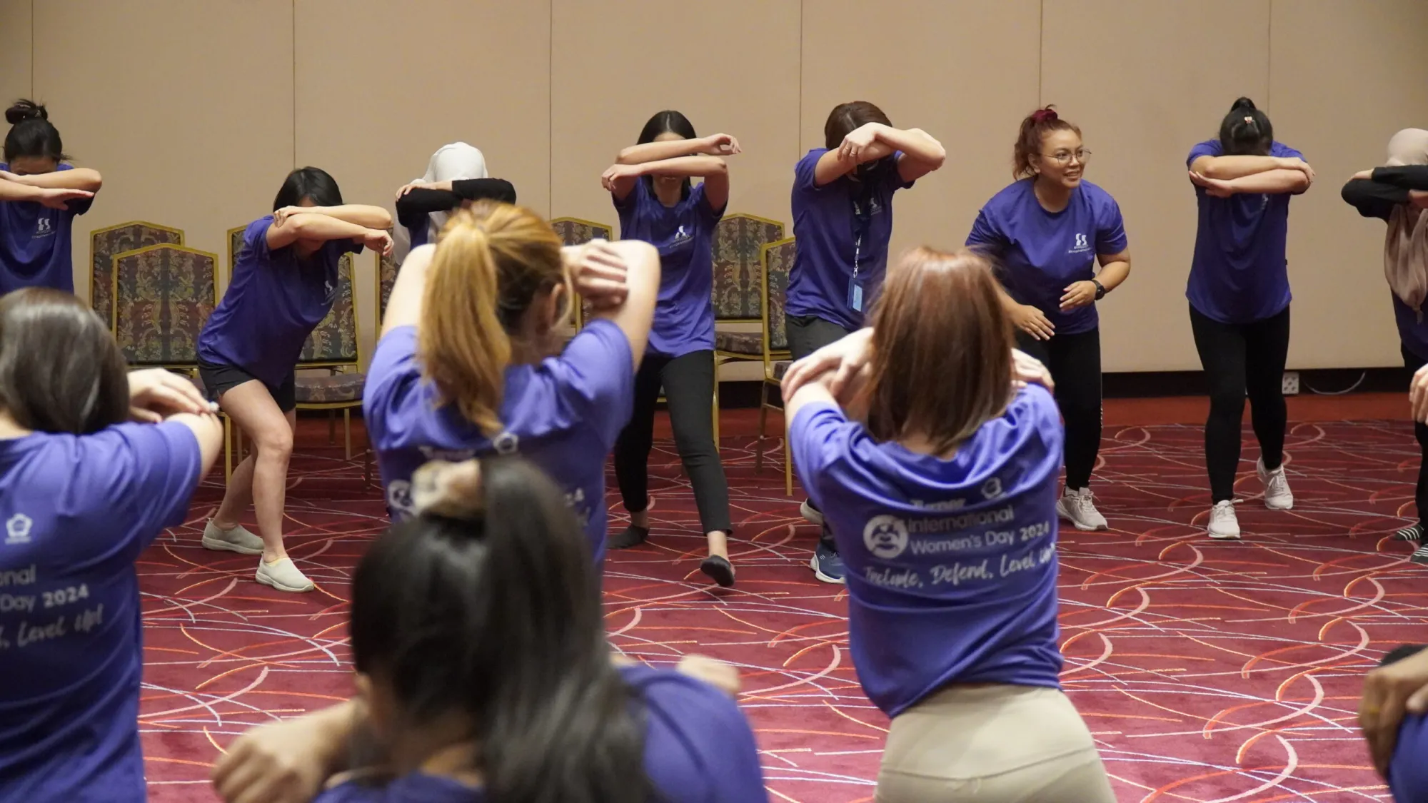 Photograph from IWD2024 Self-Defense Workshop: Include, Defend and Level-Up!, 21 of 23