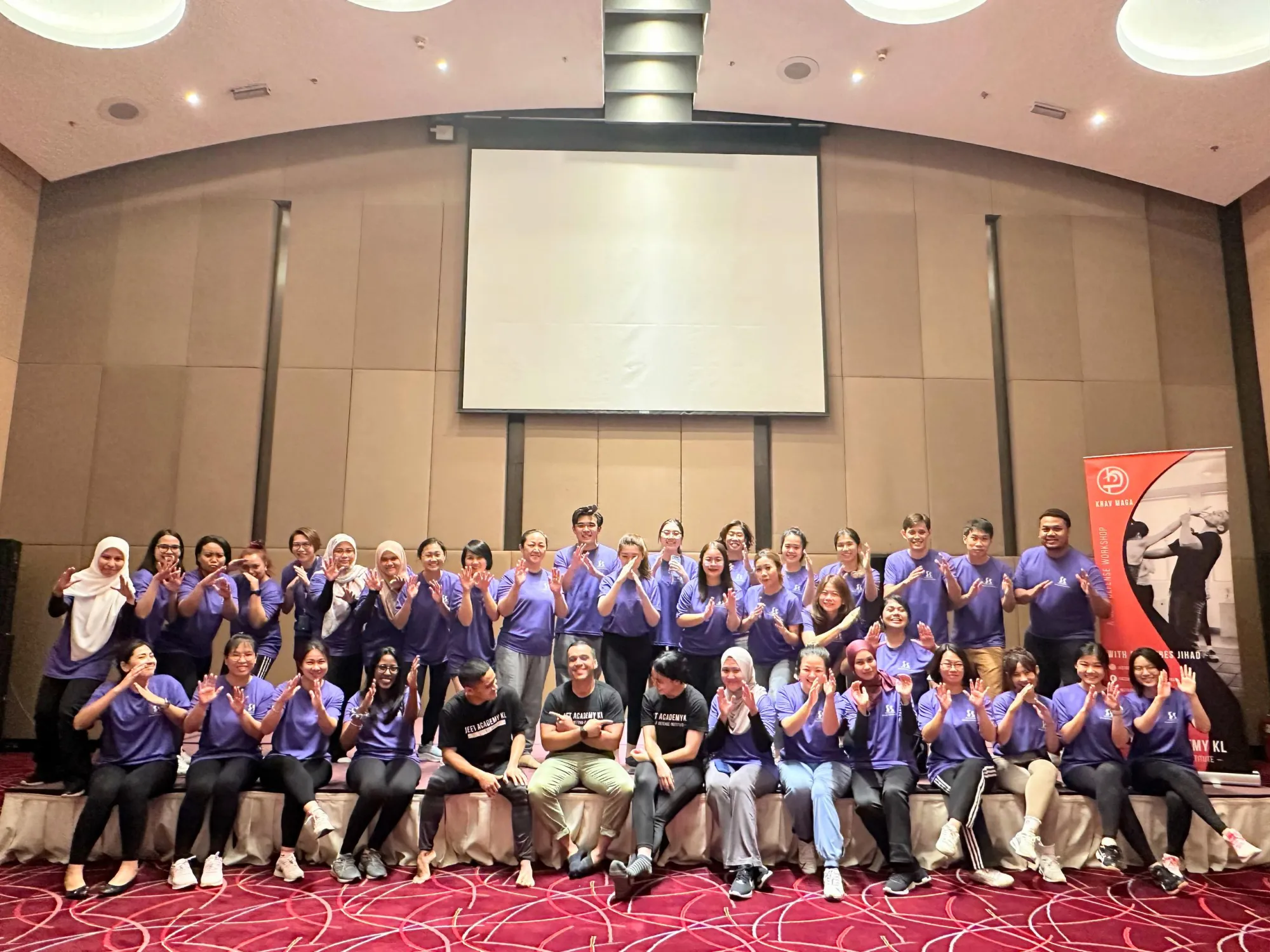 Photograph from IWD2024 Self-Defense Workshop: Include, Defend and Level-Up!, 2 of 23