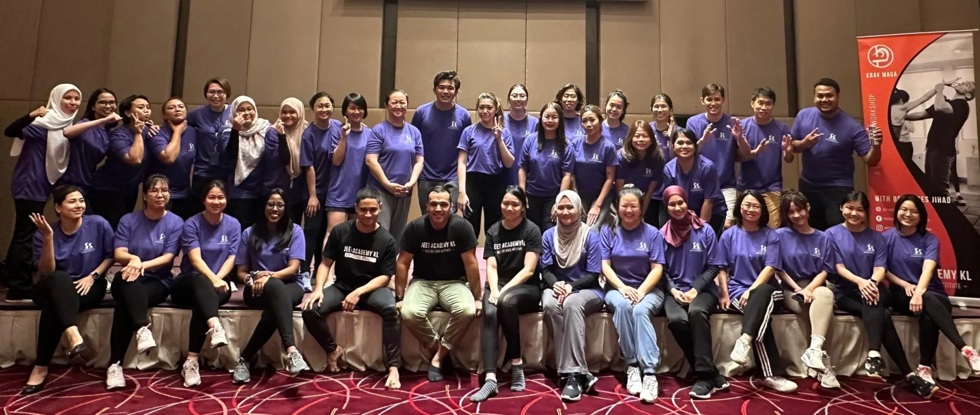 Photograph from IWD2024 Self-Defense Workshop: Include, Defend and Level-Up!, 1 of 23