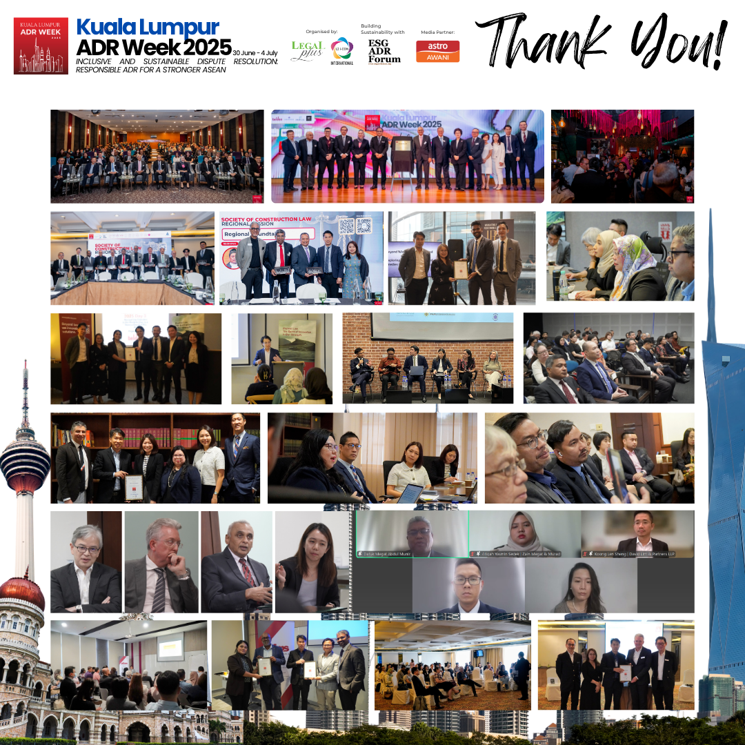 Kuala Lumpur ADR Week 2025 | 30 June – 4 July